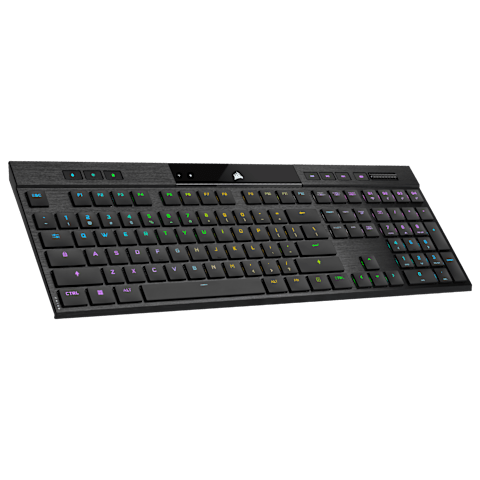 Corsair K100 Air Wireless Rgb Ultra-Thin Mechanical Gaming Keyboard - Cherry MX Ultra Low Profile Tactile., цвет: Na - North American Layout