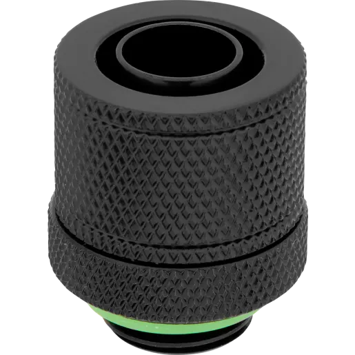 CORSAIR Hydro X Series XF Compression 10/13mm (3/8” / 1/2”) ID/OD Fitting Four Pack - Black