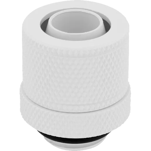 Corsair White Hydro X Series Xf Compression 10/13Mm (3/8” / 1/2”) Id/Od Fitting Four Pack