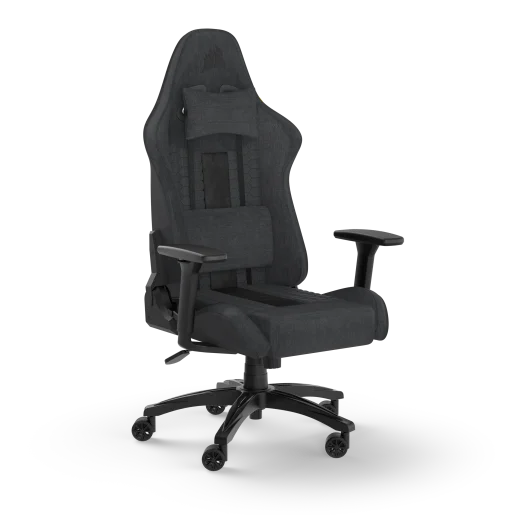 CORSAIR TC100 RELAXED Gaming Chair - Fabric Black/Grey