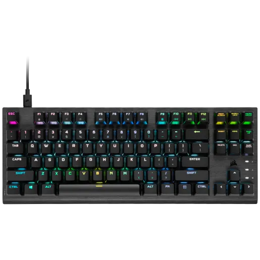 K60 PRO TKL RGB Tenkeyless Optical-Mechanical Gaming Keyboard - CORSAIR OPX Switch - (NA) (Refurbished)
