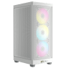 2000D RGB AIRFLOW Mini-ITX PC Case - White