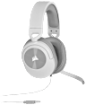 HS55 STEREO Wired Gaming Headset — White