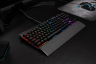 Corsair clavier de gaming mécanique qwertz (clavier français non garanti),  noir k65 rapidfire cherry mx speed rgb cherry mx speed (schnell &  hochpräzise) CORSAIR Pas Cher 