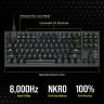 Teclado óptico-mecánico para juegos sin teclado numérico K60 PRO TKL RGB,  interruptor CORSAIR OPX — (NA)