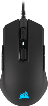 CORSAIR Souris Gamer M55 RGB PRO - Ambidextre Multi-Grip - Blanche  (CH-9308111-EU)
