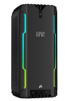 CORSAIR ONE i200 Compact Gaming PC, i7-11700K, Liquid-Cooled RTX 3080, 1TB M.2, 2TB HDD, 32GB DDR4-3200, Win10 Pro