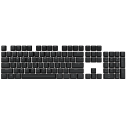 PBT DOUBLE-SHOT PRO Keycap Mod Kit — Onyx Black (NA)