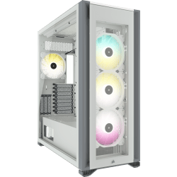 iCUE 7000X RGB Tempered Glass Full-Tower ATX PC Case — White