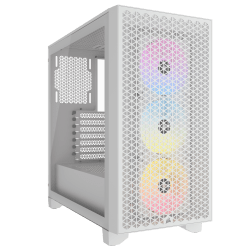 3000D RGB AIRFLOW Mid-Tower PC Case - White