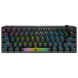 K70 PRO MINI WIRELESS 60% Mechanical CHERRY MX Speed Switch Keyboard with RGB Backlighting - Black