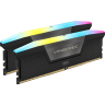 VENGEANCE® RGB 32GB (2x16GB) DDR5 DRAM 6400MHz C32 Memory Kit — Black