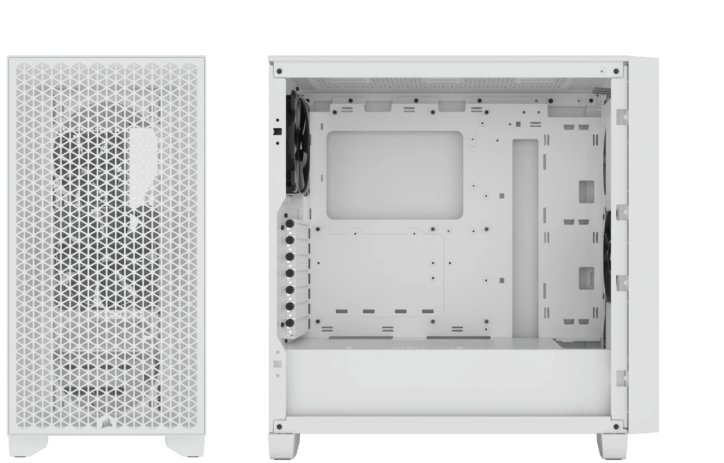 3000D AIRFLOW MidTower PC Case White CORSAIR