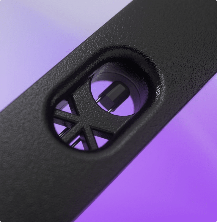 Temperature sensor located in each QX RGB fan.