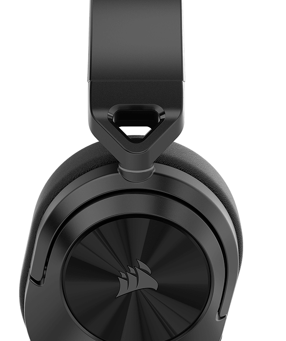Corsair HS55 Stereo Gaming Headset (Leatherette Memory Foam Ear Pads,  Lightweight, Omni-Directional Microphone, PC, Mac, PS5/PS4, Xbox Series X |  S