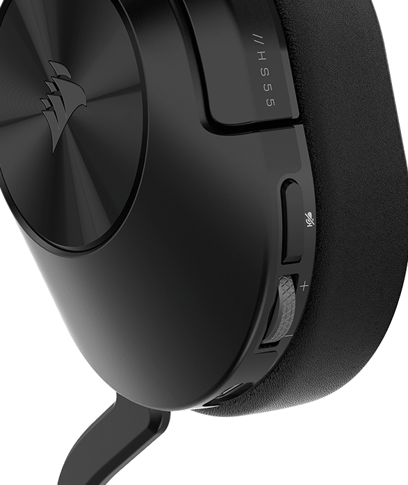 CORSAIR HS55 Auriculares inalámbricos multiplataforma ligeros para juegos  con Bluetooth - Sonido envolvente Dolby 7.1 - Compatible con iCUE - PC,  PS5