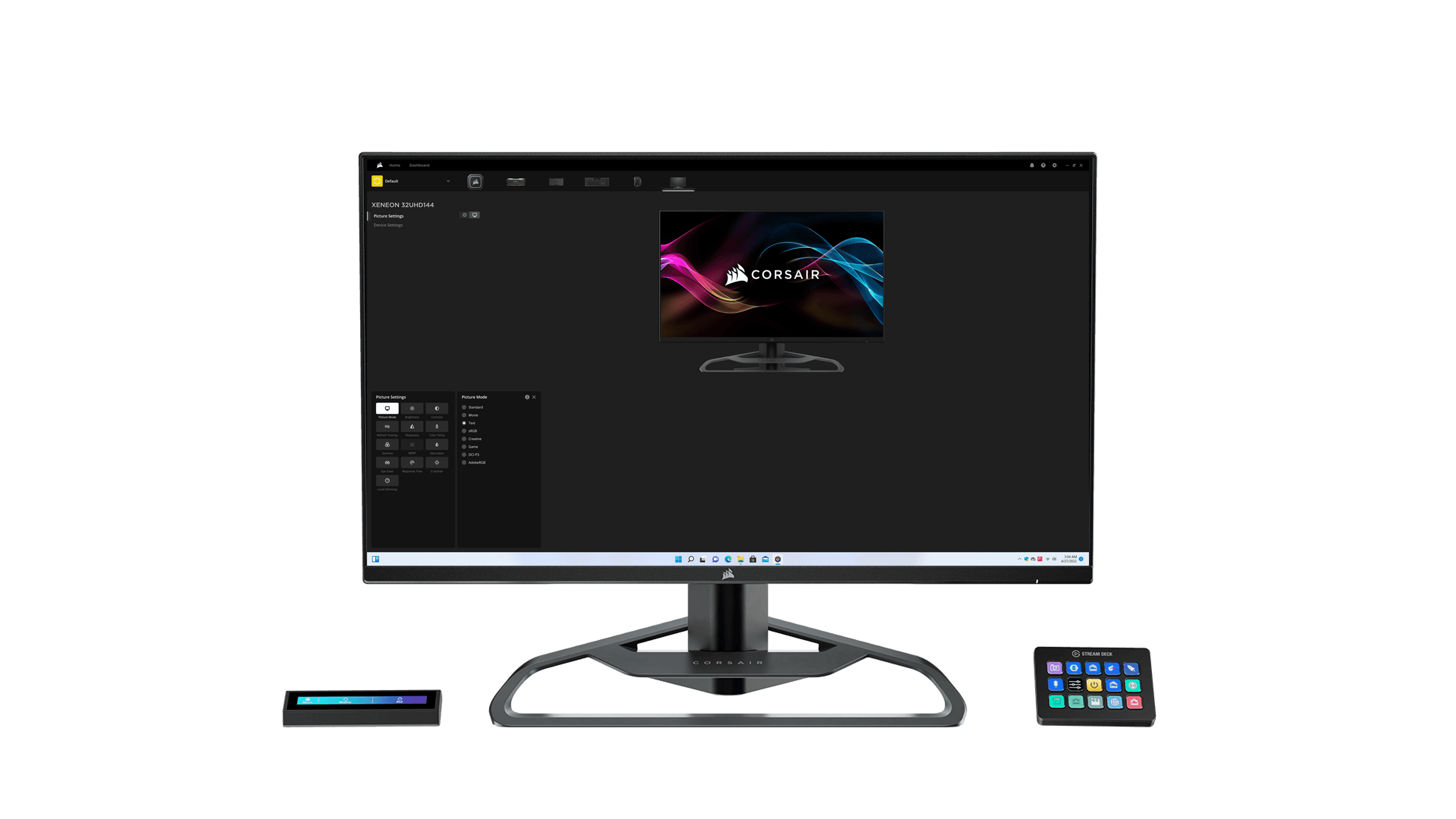 CORSAIR XENEON 32UHD144 32-Inch IPS UHD (3840 x2160), 144Hz