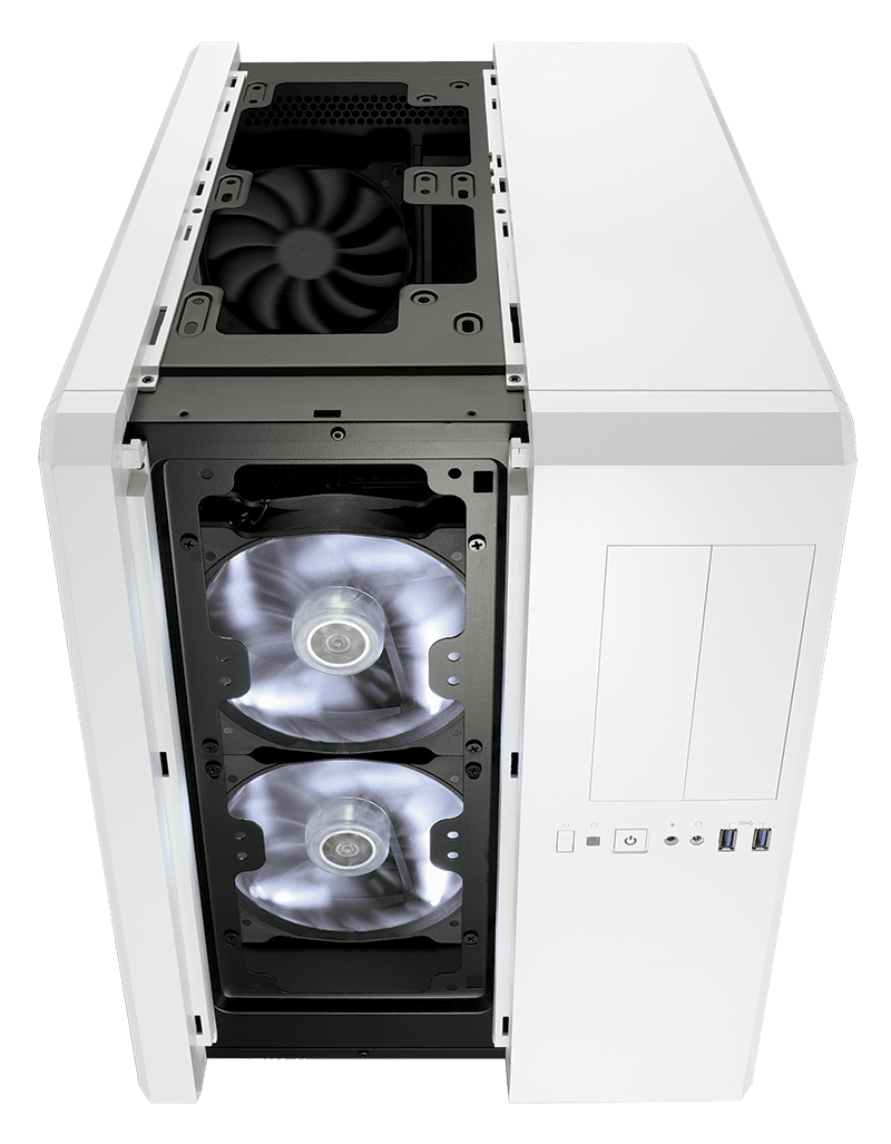 Series™ Air White High Airflow ATX Cube Case
