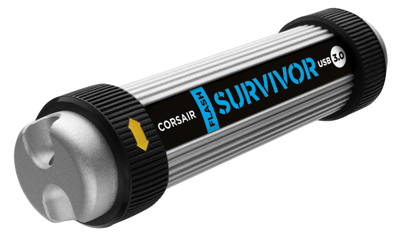 Corsair Survivor GT : 64Go, anti choc et étanche
