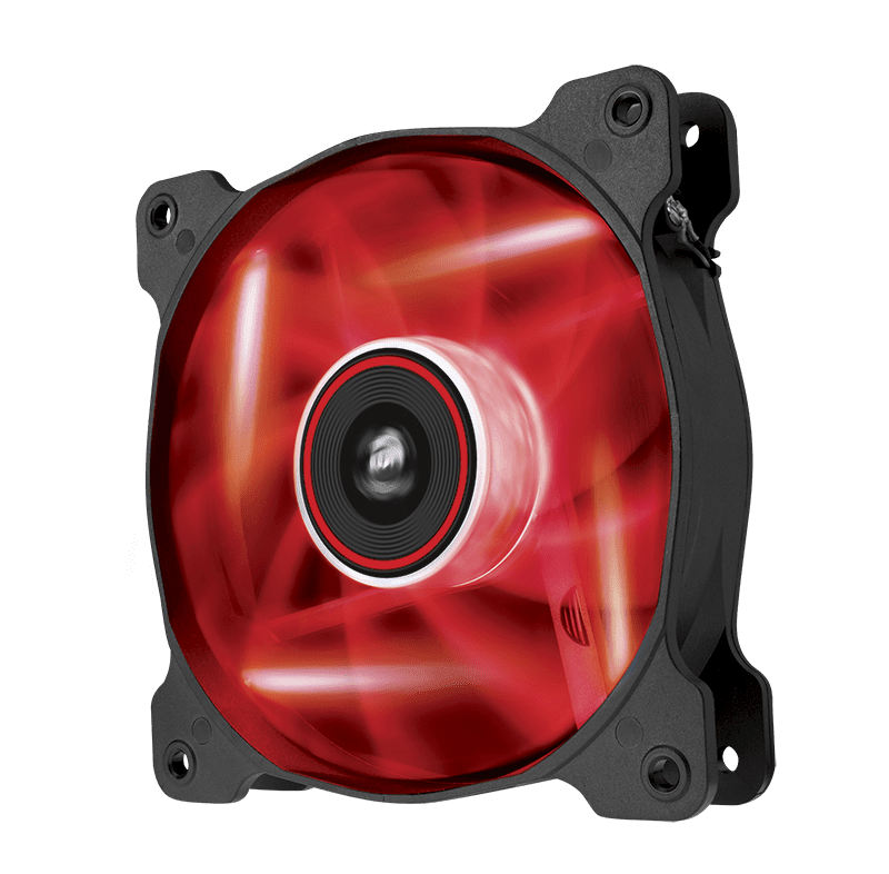 Tak for din hjælp Krydret kapitel Air Series™ AF120 LED Red Quiet Edition High Airflow 120mm Fan