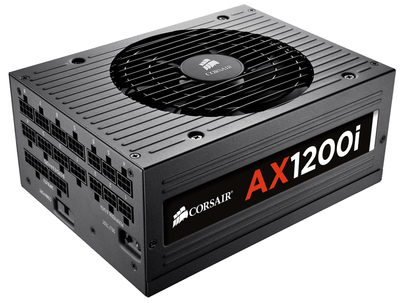 AX1200i Digital ATX Power Supply — 1200 Watt 80 Certified Fully-Modular PSU