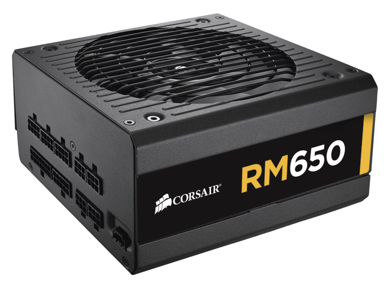 RM650 — 650 Watt PLUS® Gold Certified Fully Modular PSU