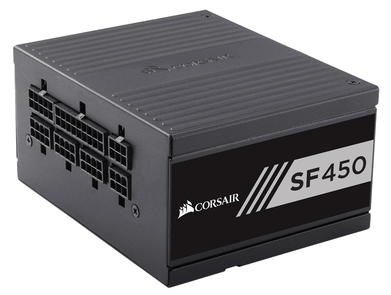 SF Series™ SF450 — 450 Watt PLUS® Gold Certified High Performance SFX PSU (EU)