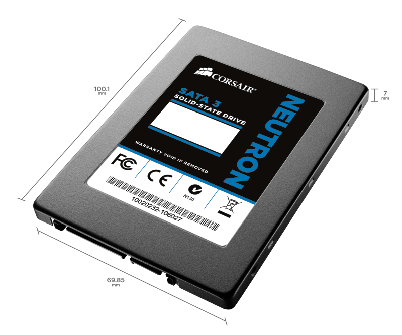 conectar Oriental Revocación Neutron Series™ 64GB SATA 3 6Gb/s SSD
