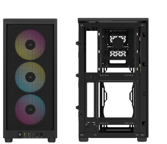 2000D RGB AIRFLOW Mini-ITX PC Case - Black