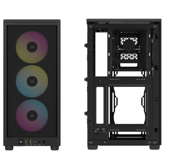 2000D RGB AIRFLOW Mini-ITX PC Case - Black