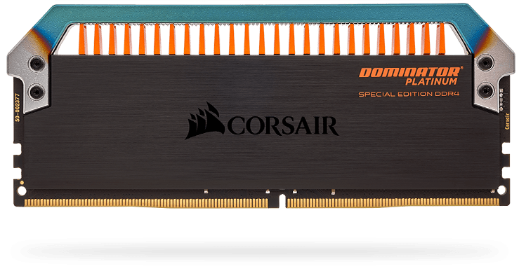 DOMINATOR® PLATINUM RGB 16GB (2 x 8GB) DDR4 DRAM 3600MHz C18