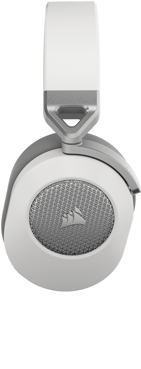 CORSAIR HS65 SURROUND GAMING HEADSET, WHITE