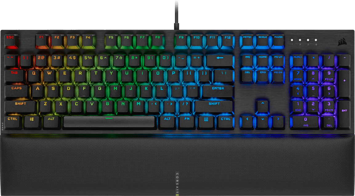 K60 RGB PRO SE Mechanical Gaming Keyboard — CHERRY MV — Black