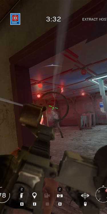 A comparison between gameplay visuals with and without AMD FreeSync™ Premium.