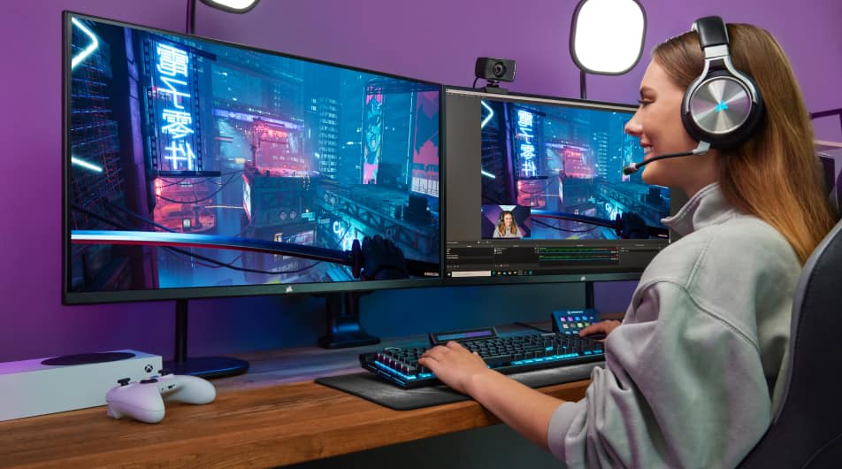 CORSAIR añade dos monitores de 32 a su catálogo con 4K y 144 Hz o QHD