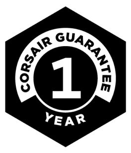 CORSAIR ONE-YEAR WARRANTY BADGE