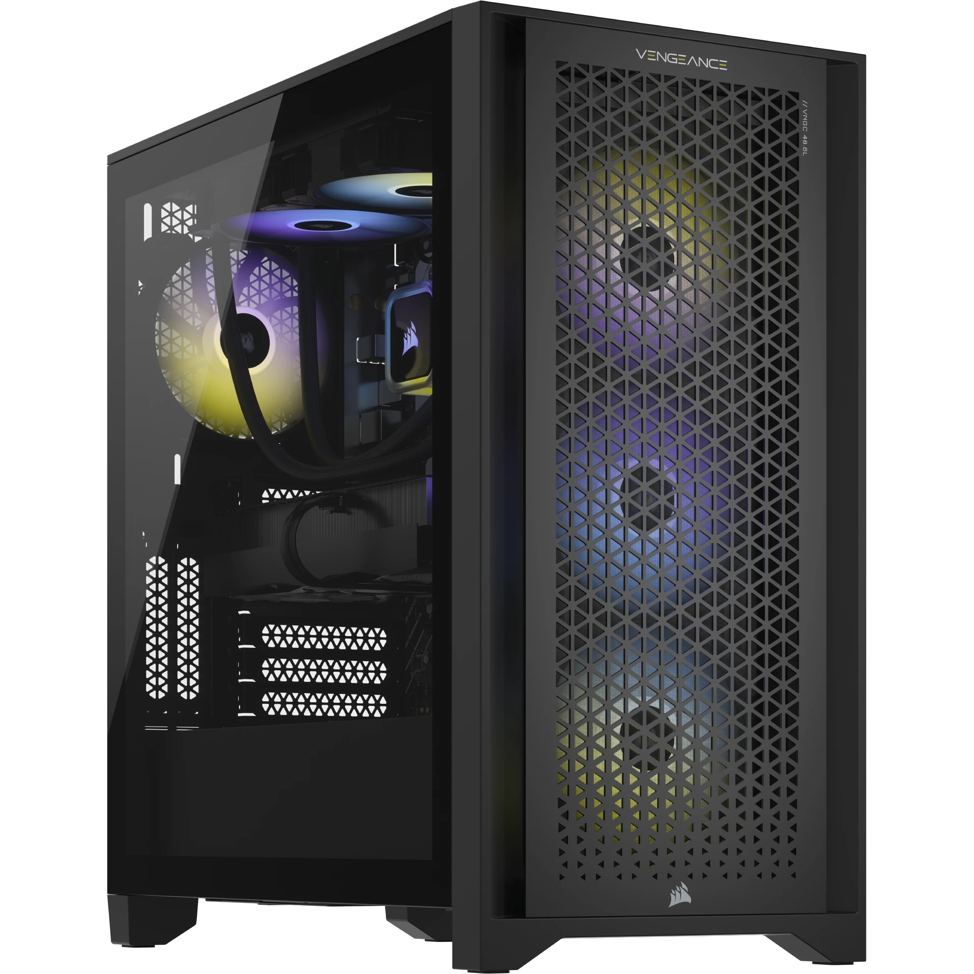 CORSAIR VENGEANCE i7400 Gaming PC: Intel Core i9-13900K, NVIDIA RTX 4090, 64GB DDR5 5600 MTs Memory, 2TB NVMe SSD