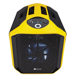 Graphite Series™ 380T Yellow Portable Mini ITX Case