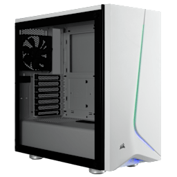 Carbide SPEC-06 RGB Tempered Glass Case — White