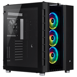Crystal Series 680X RGB ATX High Airflow Tempered Glass Smart Case — Black