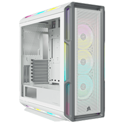 iCUE 5000T RGB Tempered Glass Mid-Tower ATX PC Case — White