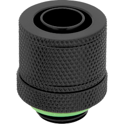 Hydro X Series XF Compression 10/13mm (3/8” / 1/2”) ID/OD Fitting Four Pack — Black