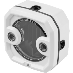 Hydro X Series XD3 RGB Pump/Reservoir Combo — White