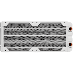 Hydro X Series XR5 240mm Water Cooling Radiator — White