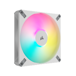 iCUE AF140 RGB ELITE 140mm PWM Fan - White