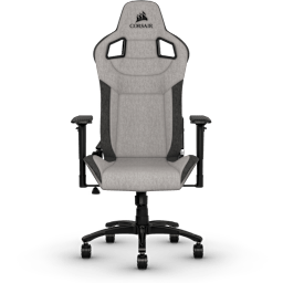 T3 RUSH Gaming Chair — Grey/Charcoal (UK)