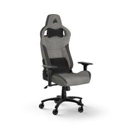 CORSAIR T3 RUSH グレー/チャコール  背面部品 Corsair T3 Rush Gaming Chair (Fabric Grey/Charcoal) - Newegg.com