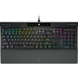 K70 RGB PRO Mechanical Gaming Keyboard with Polycarbonate Keycaps — CHERRY® MX Red (AR)