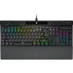 K70 RGB PRO Mechanical Gaming Keyboard with PBT DOUBLE SHOT PRO Keycaps — CHERRY® MX Red (BE)