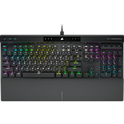 K70 RGB PRO Mechanical Gaming Keyboard with Polycarbonate Keycaps — CHERRY® MX Red (GR)